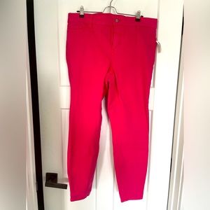 Pink jeans
